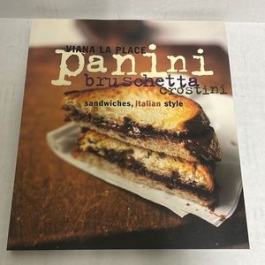 Viana La Place Panini Bruschetta Crostini Softcover Cookbook